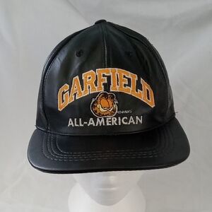 Garfield 100% Genuine Leather Cap/ Hat